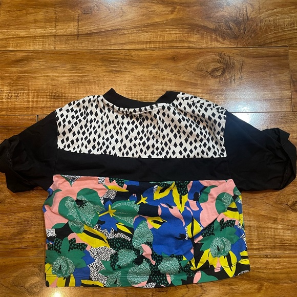 ADIDAS HER STUDIO LONDON multicolor cropped tee - Picture 5 of 5